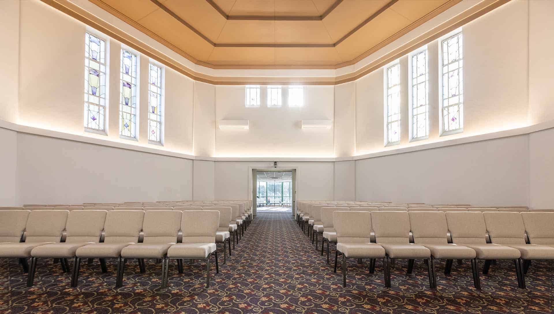 Chapel Interior Seating